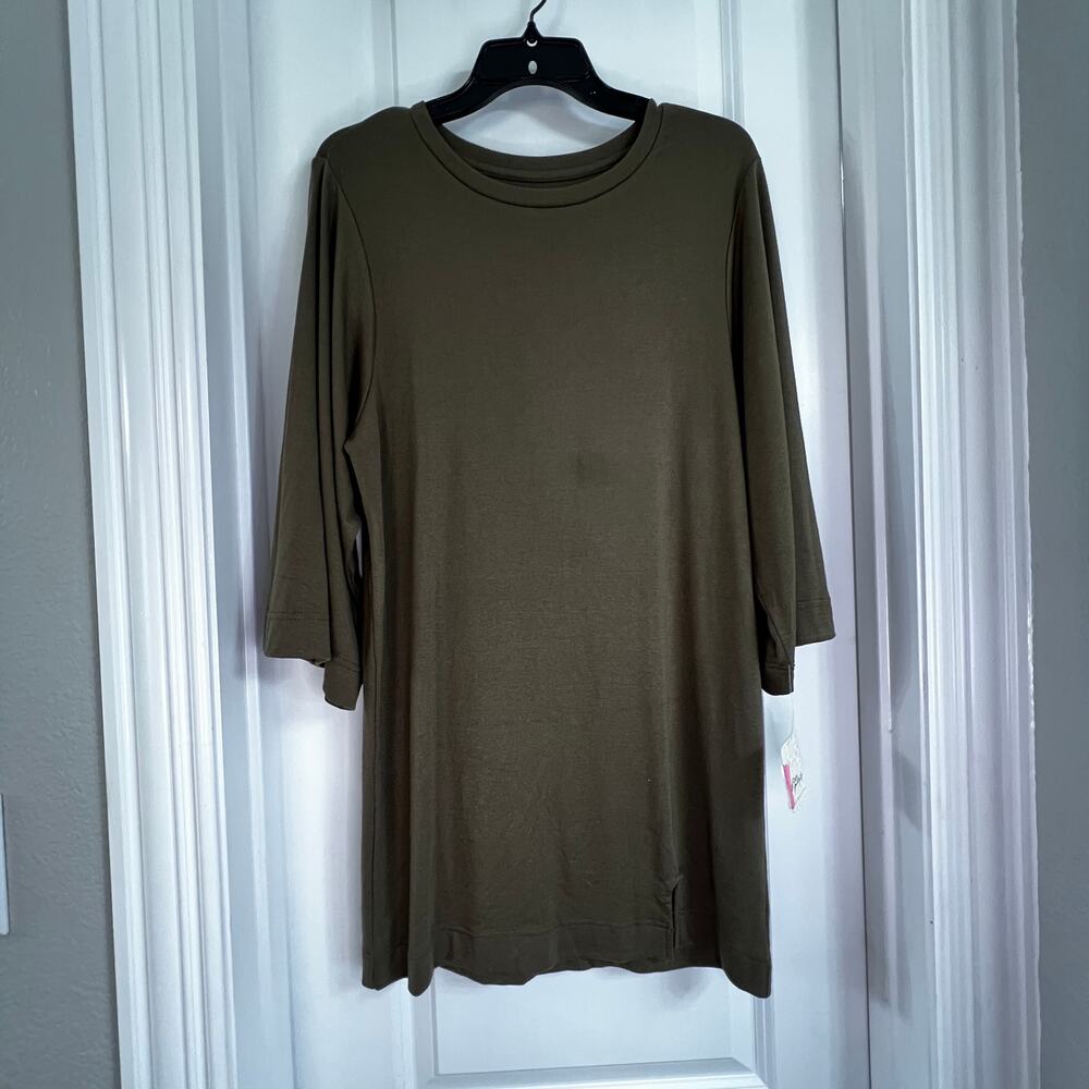 NWT Small Flaw Free People "free-est" Miles of Mini Dress | Seaweed | Size M